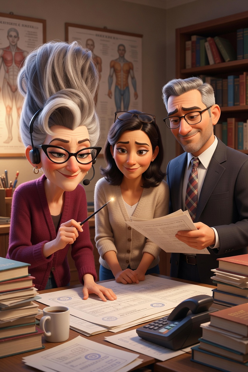 A mom managing family health and household decisions